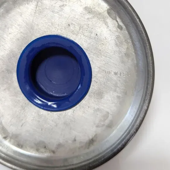 Fairy Penny Perched on Coin Bank, 4.5" 90s Pewter Handpainted Wings Gallo Figure - Picture 6 of 7